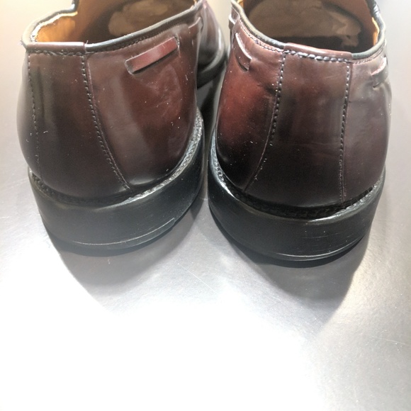 Allen Edmonds Grayson 9.5 E Shell Cordovan Loafer Preowned - Picture 4 of 5